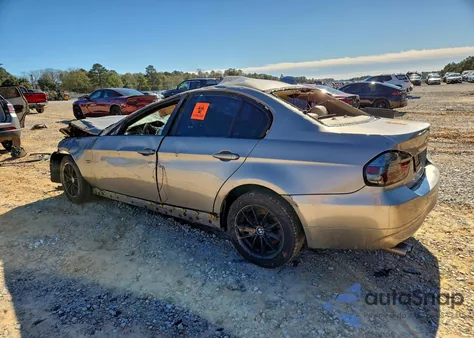 2007 BMW 328 I z USA, uszkodzony, nr VIN WBAVA335X7KX80032